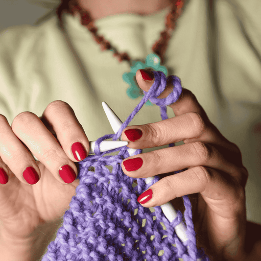 The Knit Stitch Tutorial