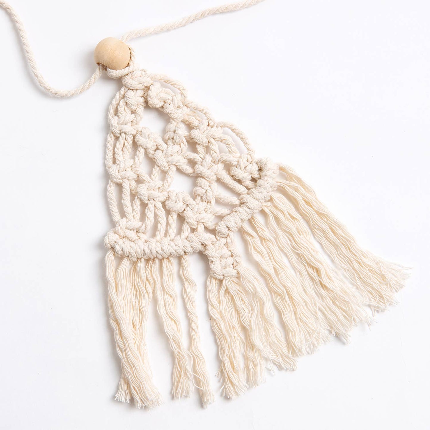 Christmas Tree Garland Macrame Craft Kit