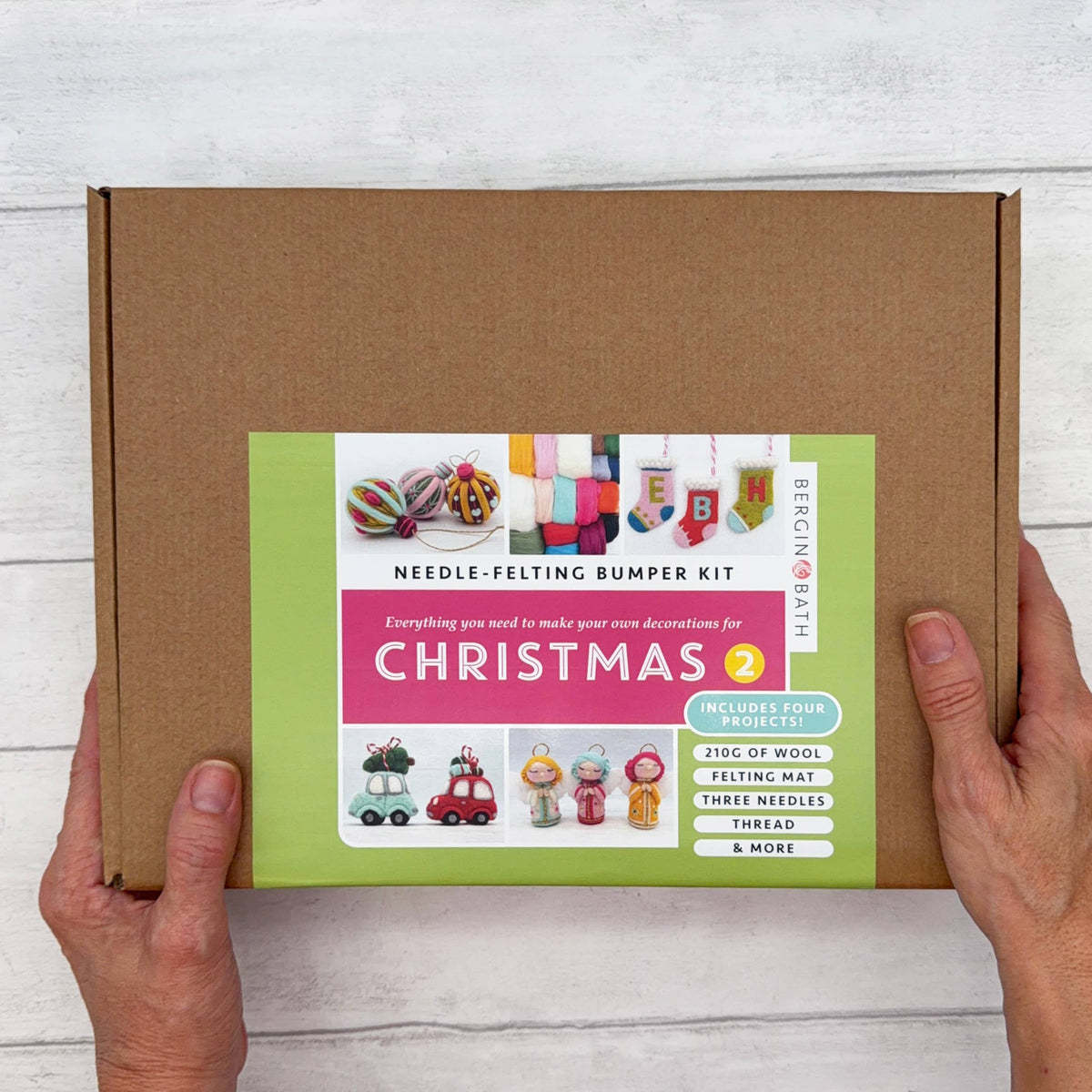 Bumper Christmas Needle Felting Kit