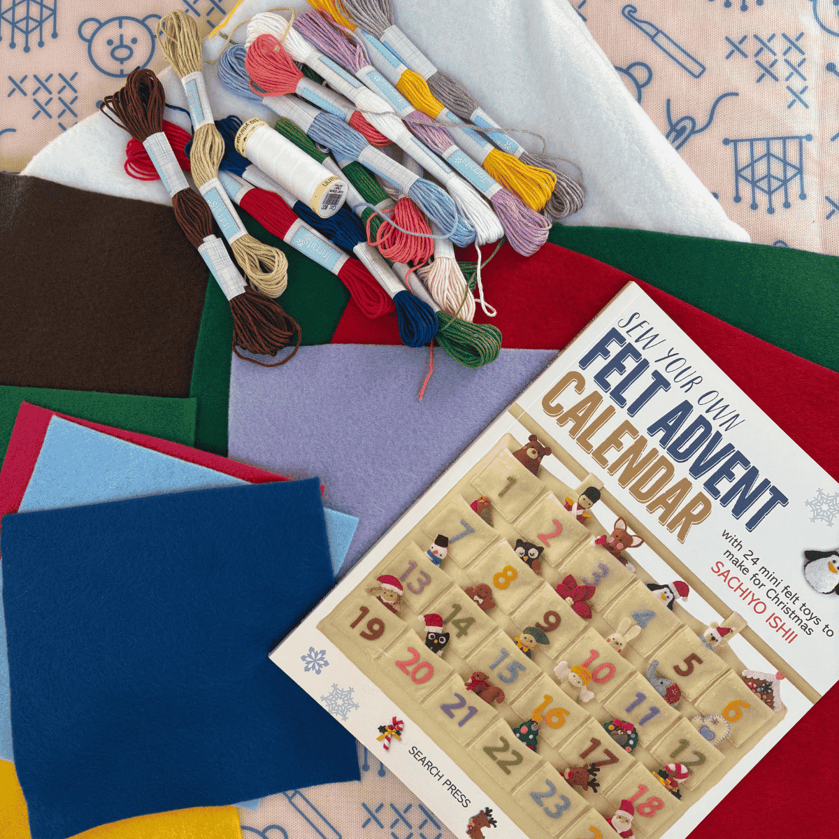 Sew Your Own Felt Advent Calendar