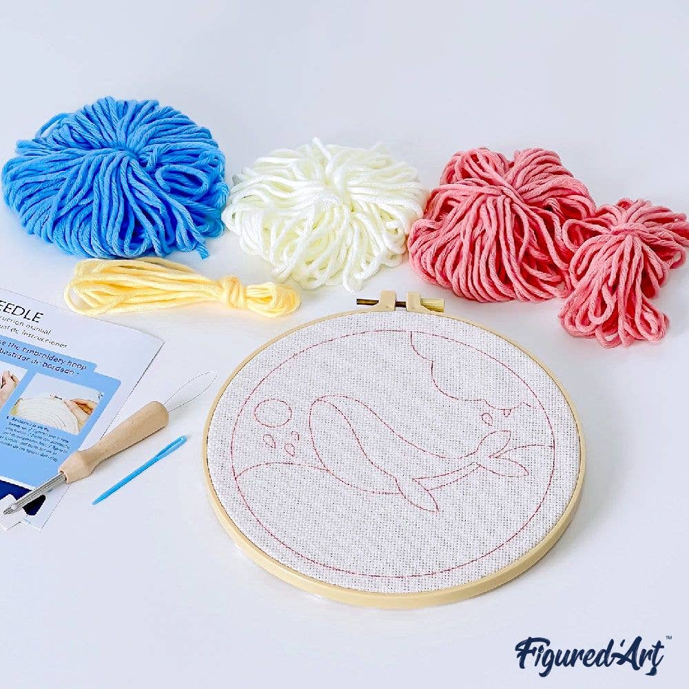 Punch Needle Kit - Fox in the Snow