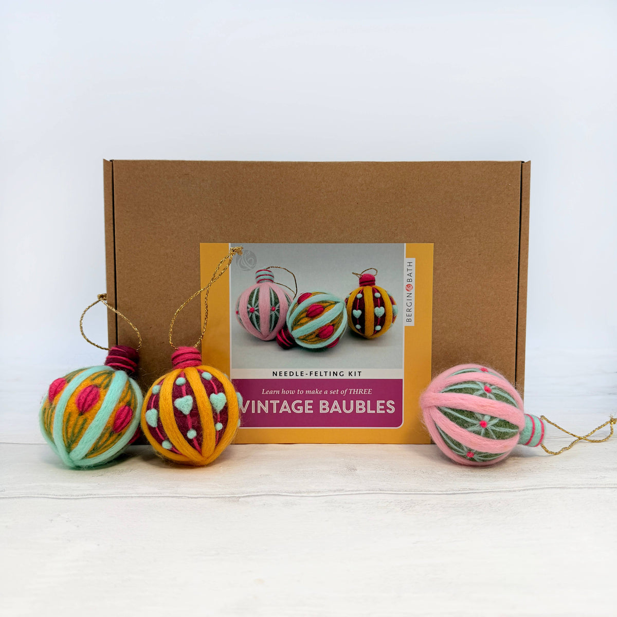 Bergin & Bath Needle Felting Kit – Vintage Baubles