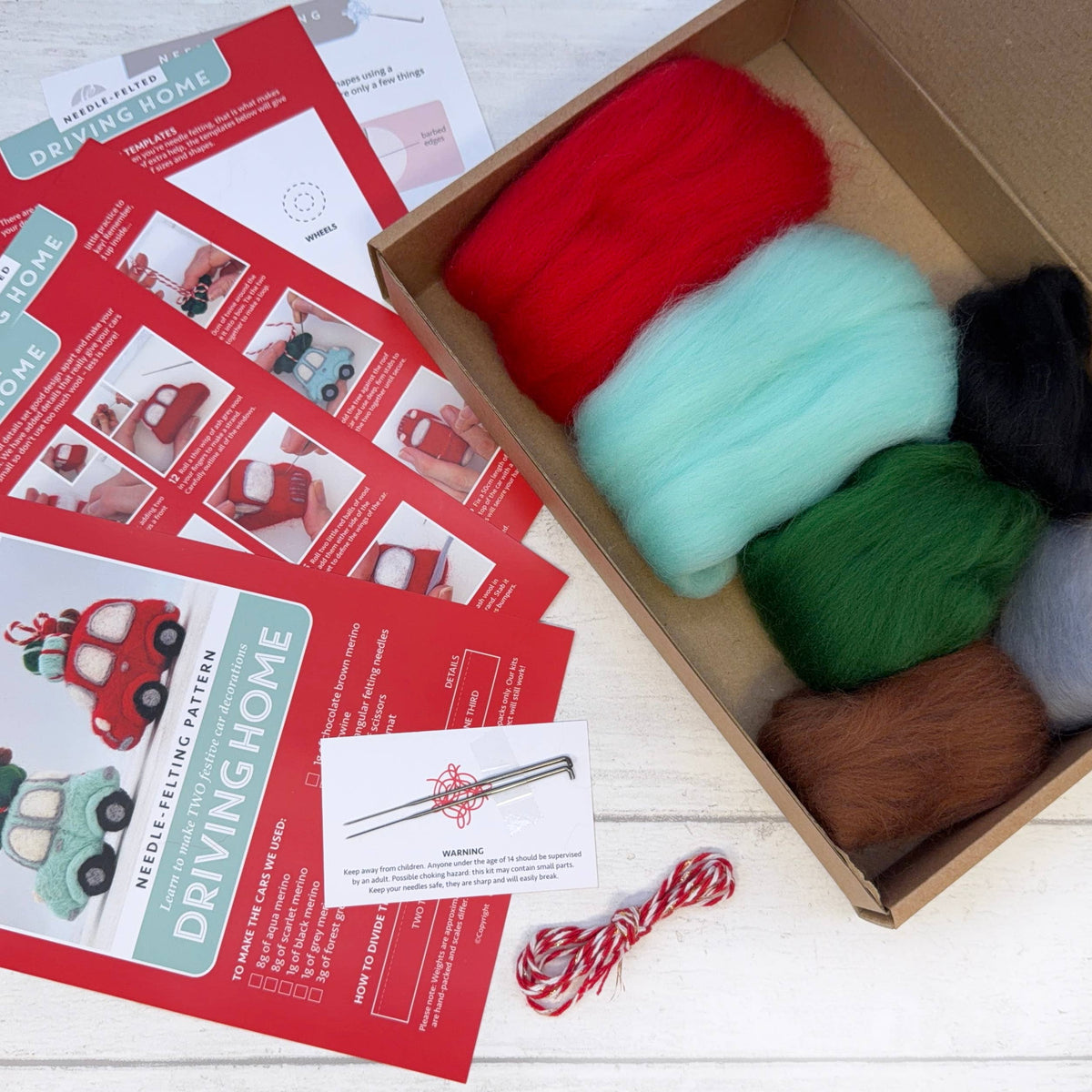 Bergin & Bath Needle Felting Kit – Driving Home