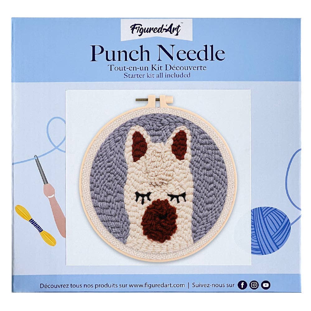 Punch Needle Kit - Little Llama