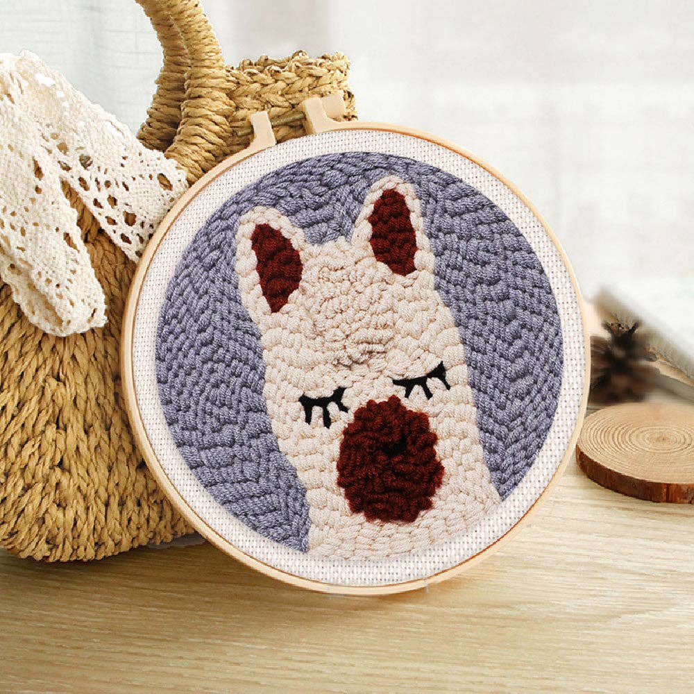 Punch Needle Kit - Little Llama