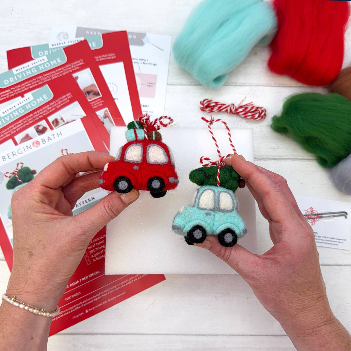 Bergin & Bath Needle Felting Kit – Driving Home