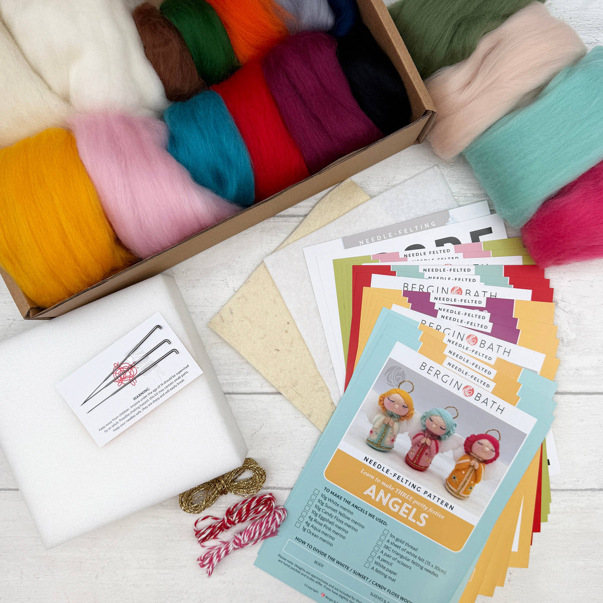 Bumper Christmas Needle Felting Kit