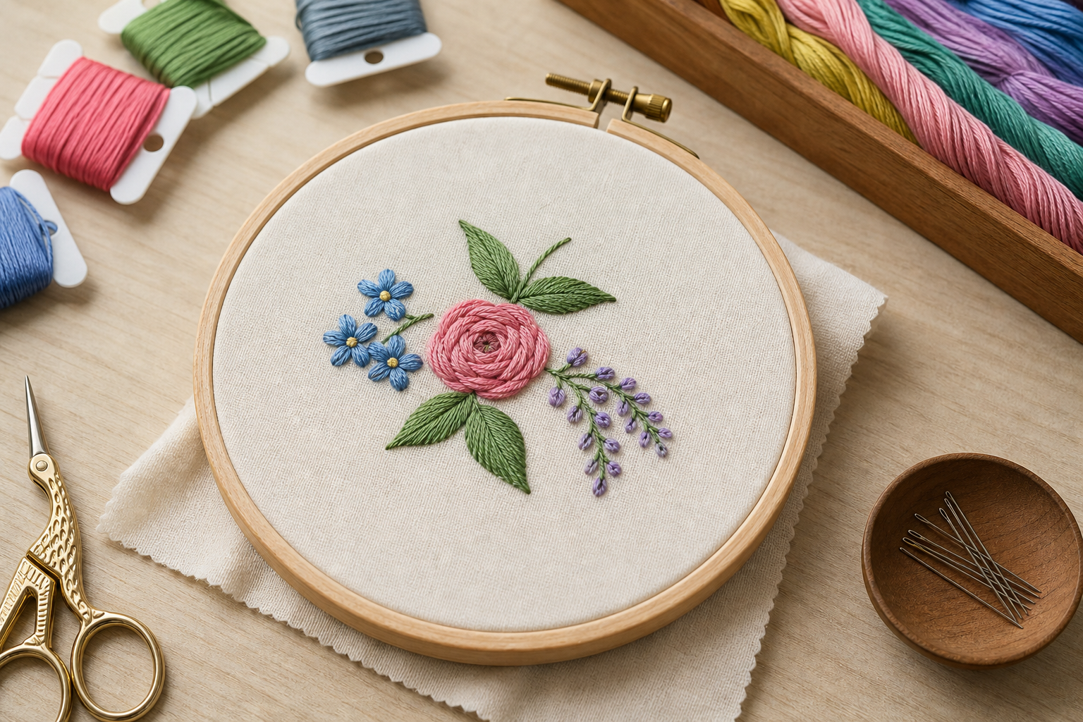 How to Start Embroidery: A Beginner's Guide to Your First Stitches - 21337
