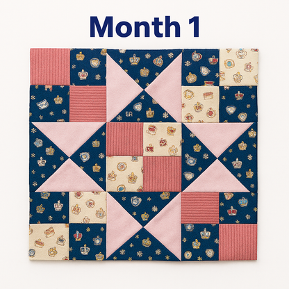 A Year in Stitches Quilt Club
