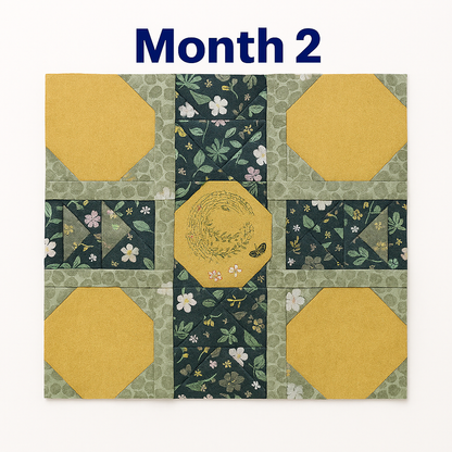A Year in Stitches Quilt Club