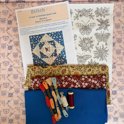 A Year in Stitches Quilt Club
