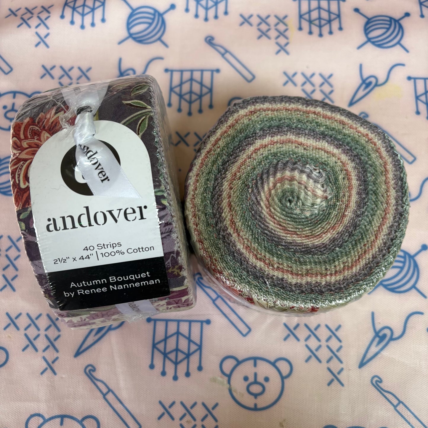 Autumn Bouquet by Renee Nanneman Jelly Roll