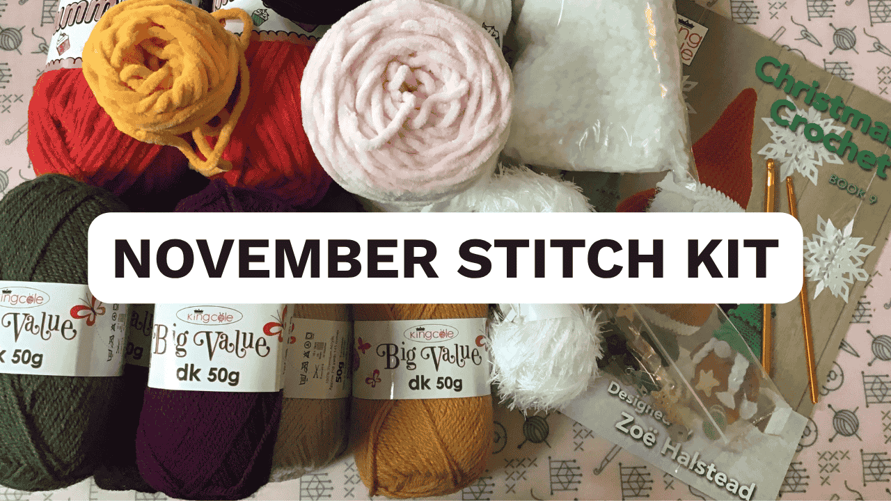 Load video: Stitch Kit Craft of the Month | Christmas Amigurumi!