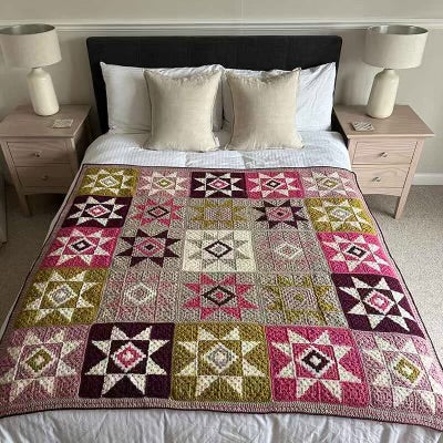 Quiet Sky Crocheted Blanket Kit in Stylecraft Special DK