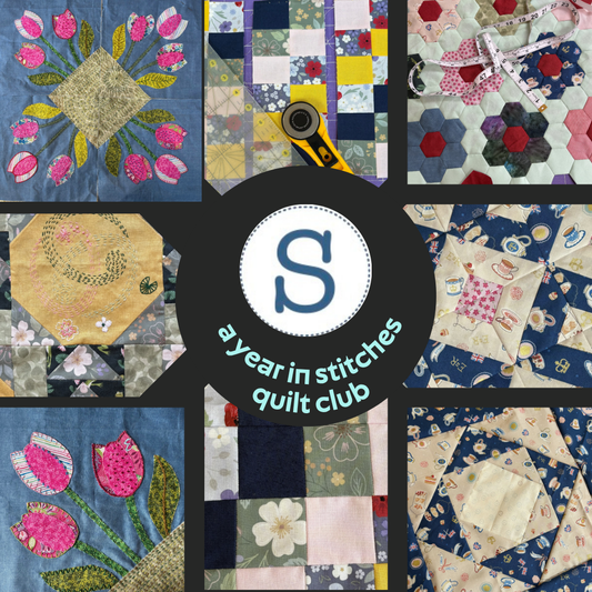 A Year in Stitches Quilt Club