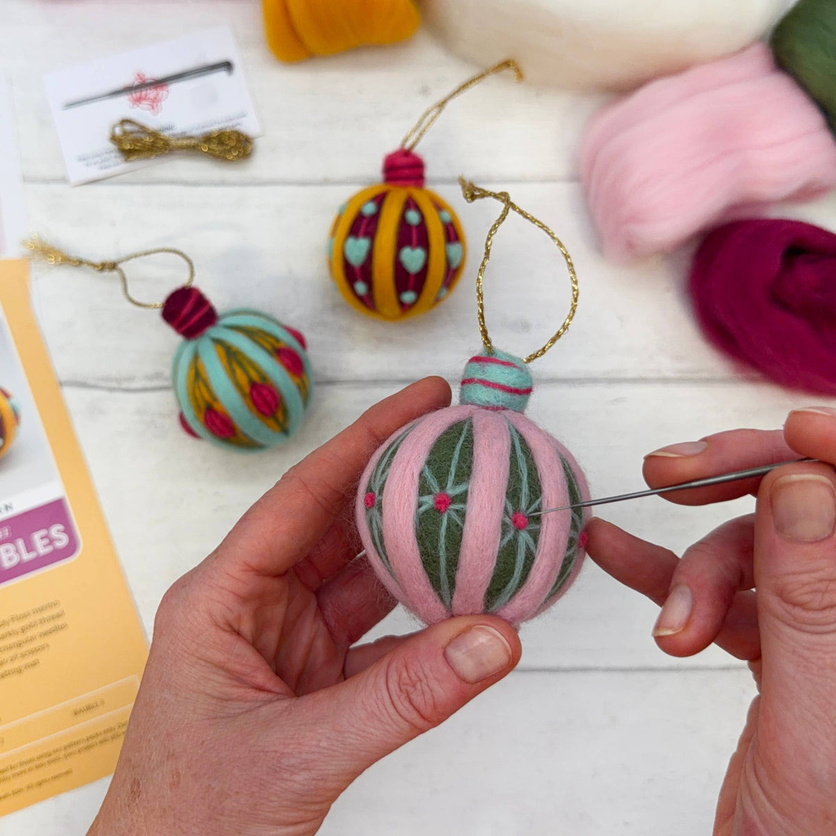 Bumper Christmas Needle Felting Kit