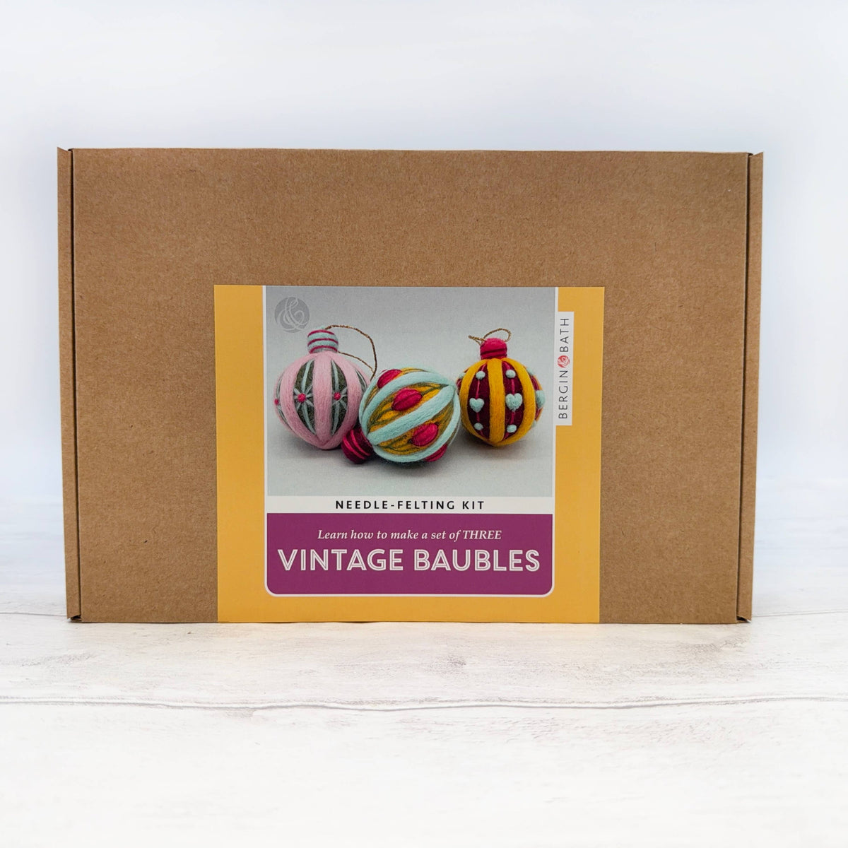 Bergin & Bath Needle Felting Kit – Vintage Baubles