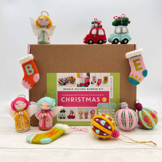 Bumper Christmas Needle Felting Kit