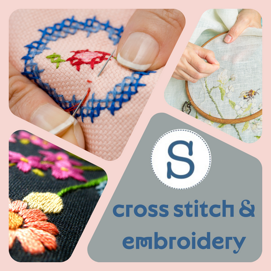 Cross Stitch & Embroidery Stitch Kit