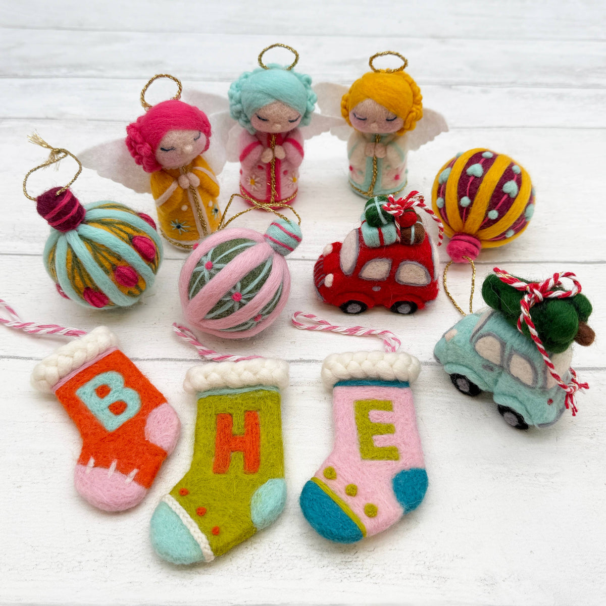 Bumper Christmas Needle Felting Kit