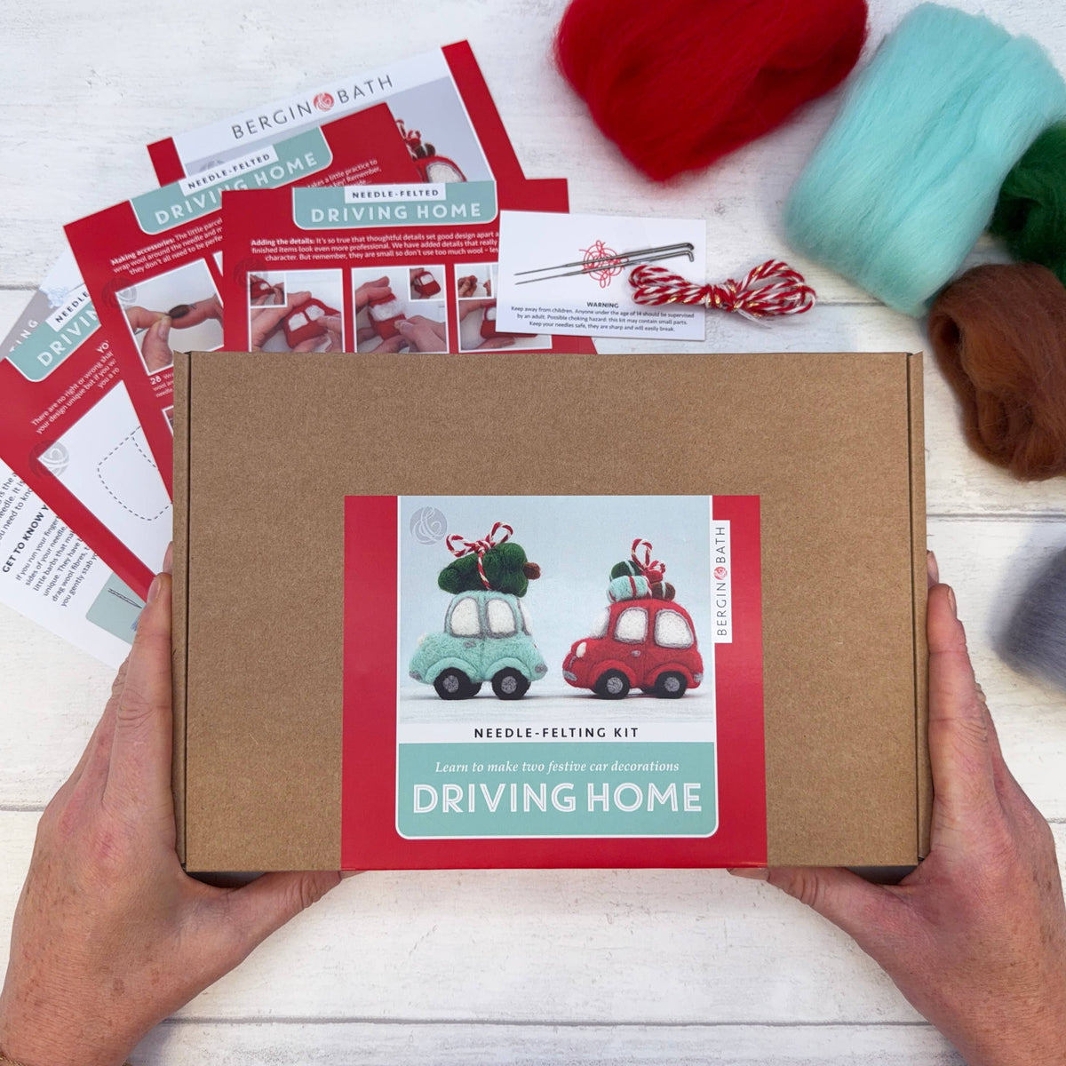 Bergin & Bath Needle Felting Kit – Driving Home