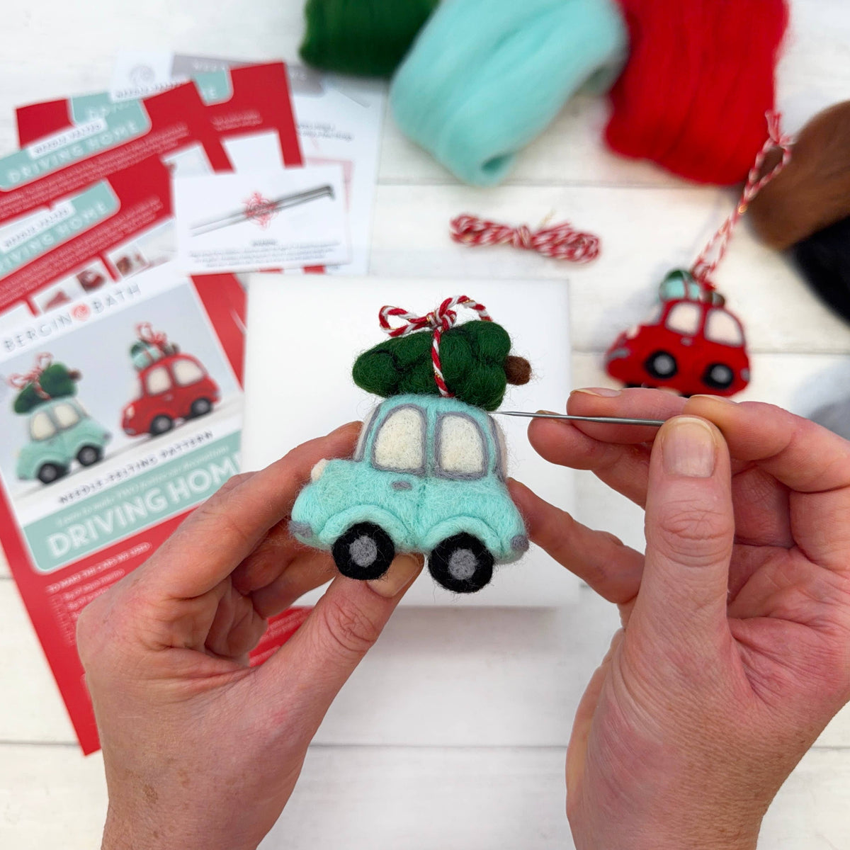 Bergin & Bath Needle Felting Kit – Driving Home