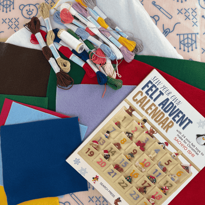 Sew Your Own Felt Advent Calendar